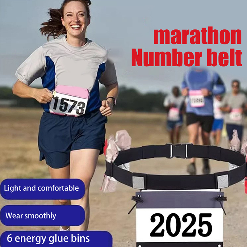 Running Belt Waist - Ceinture numéro de course, sac de