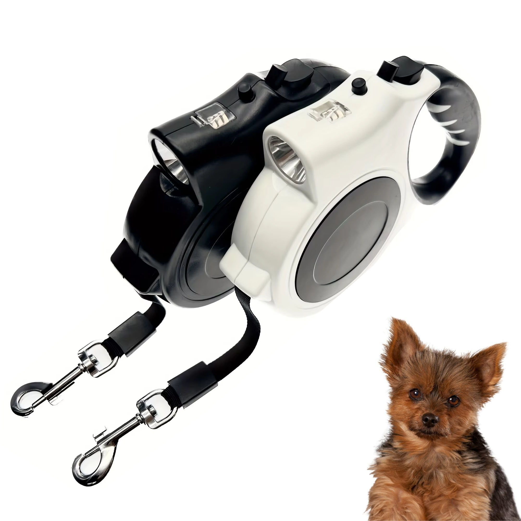 Running Gear Dog - Laisse rétractable éclairée pour chien, 1