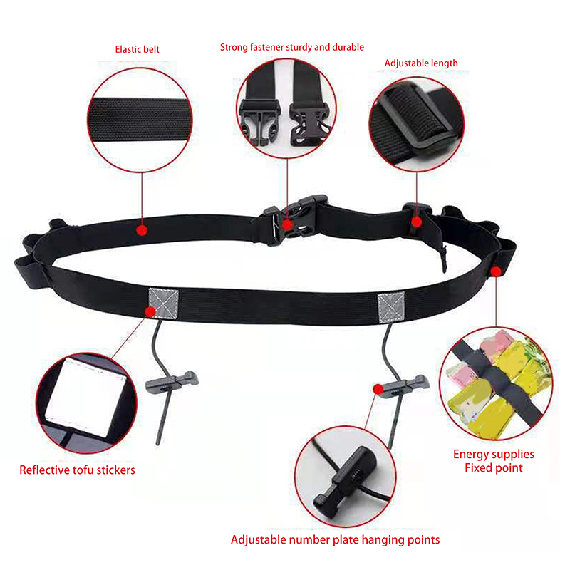 Ceinture numéro de course, sac - Running Belt Waist avis et prix