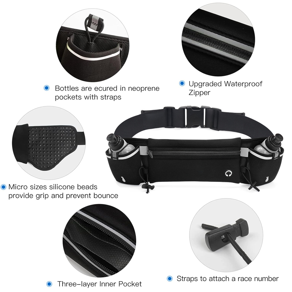 Ceinture de course avec boutei - Running Gear Belt avis et prix
