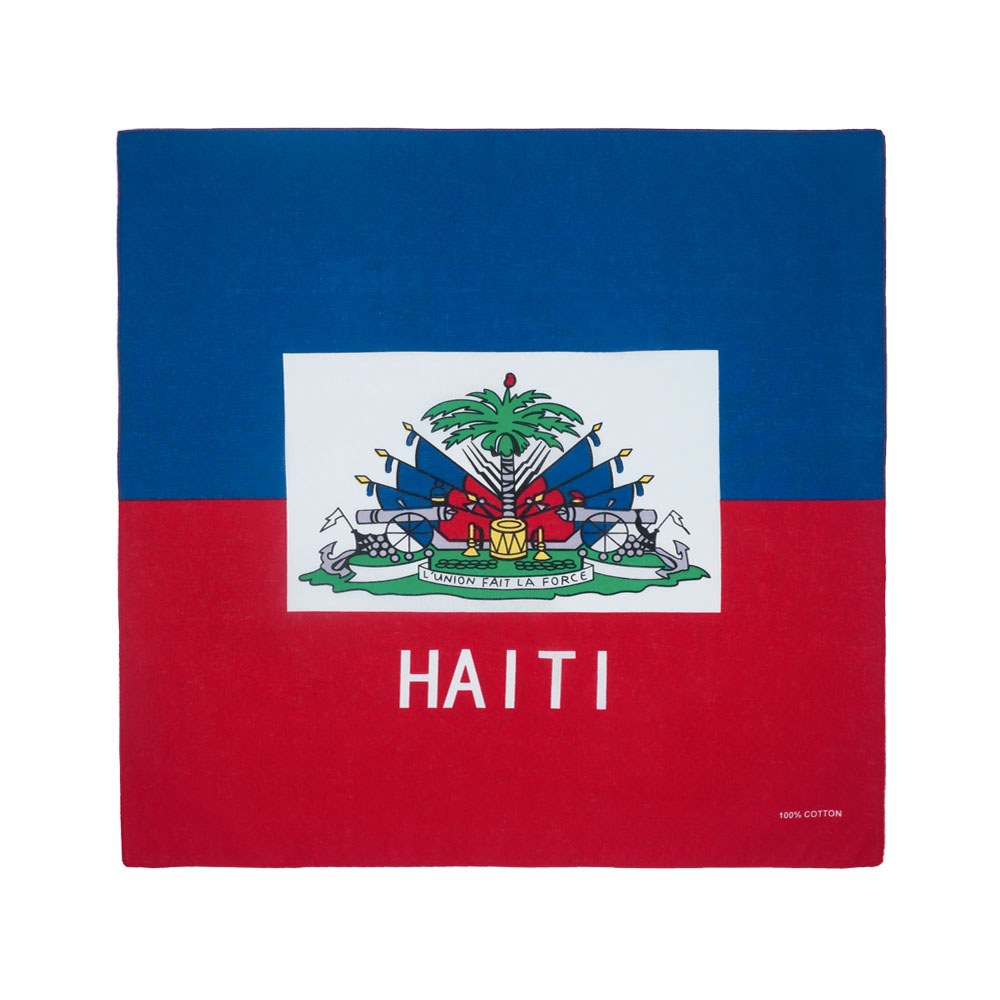 Haïti drapeau Bandana 100% cot - Running Gear Gifts For Men avis et prix